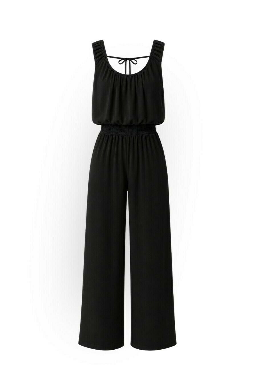 Chiffon Blouse &amp; Wide Leg Pants Set