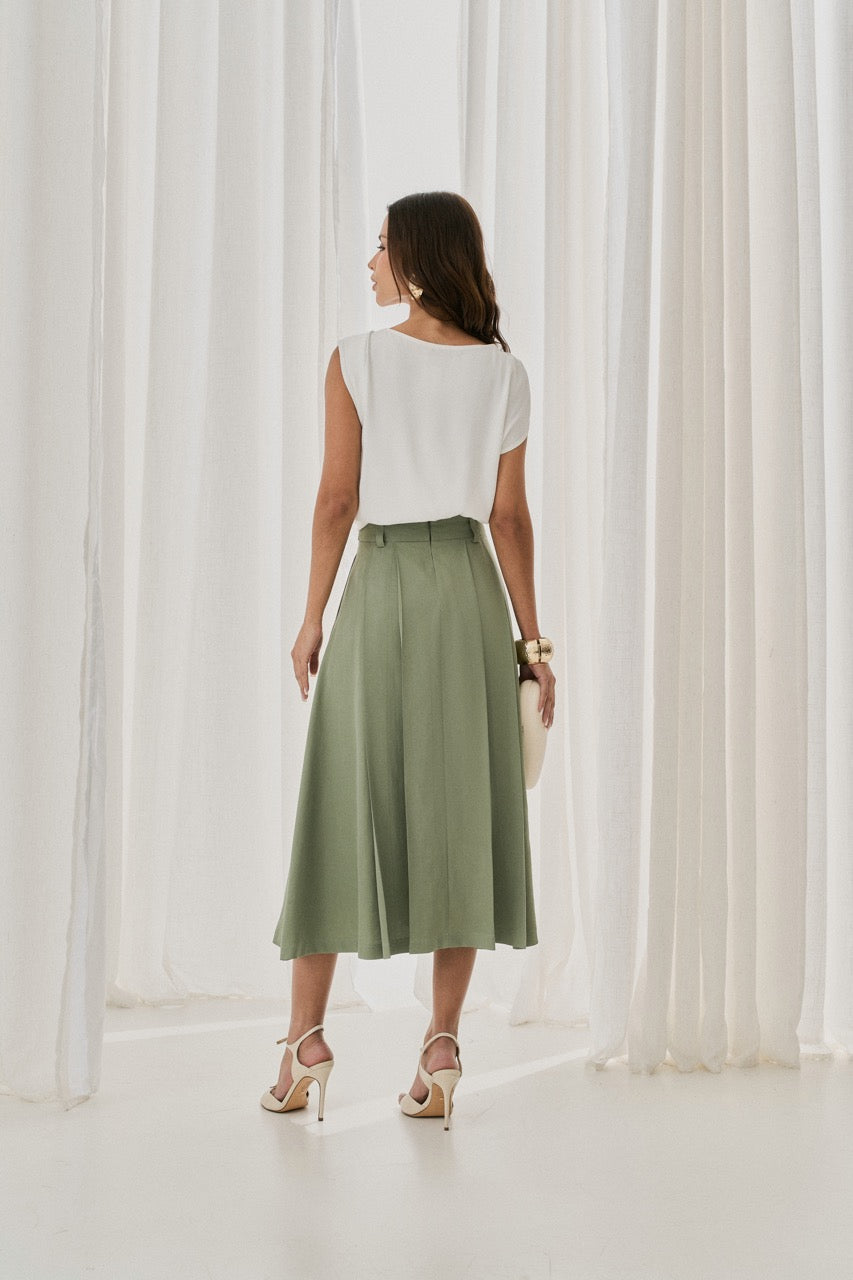Asymmetric Shoulder Blouse