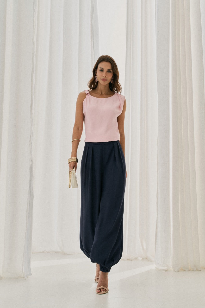 Asymmetric Shoulder Blouse